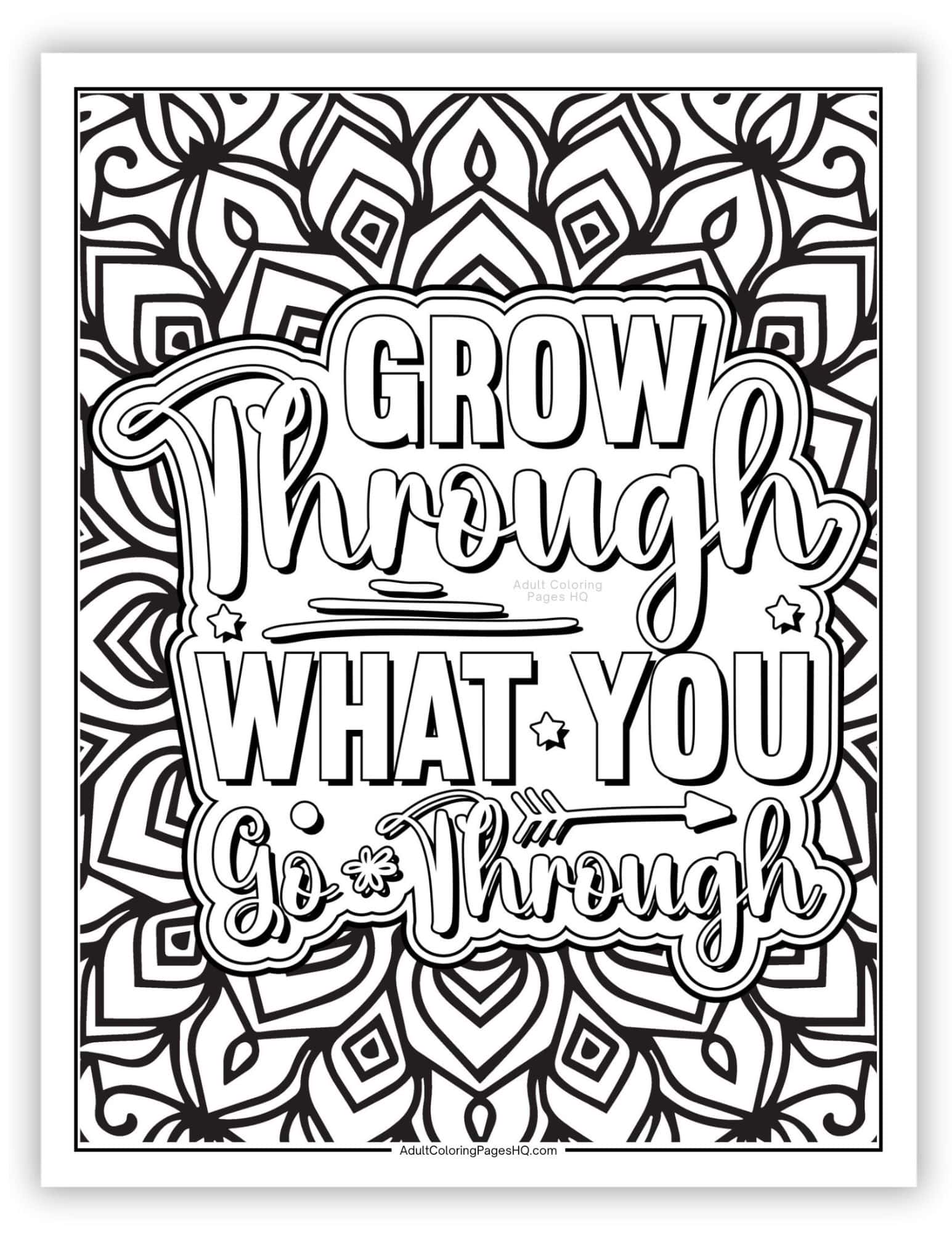 Quotes Coloring Pages for Adults (Free PDF Printables)Coloring